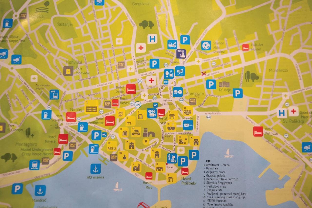 Apartment Petra Pula Dış mekan fotoğraf